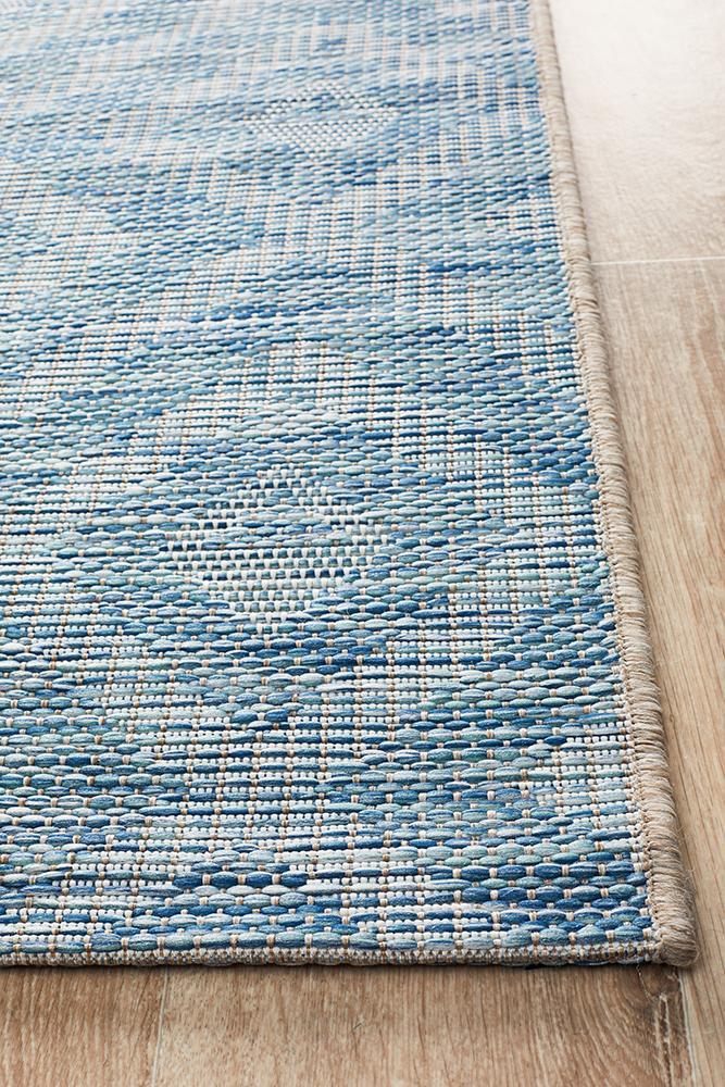 Rug Culture Terrace 5504 Blue Runner Rug