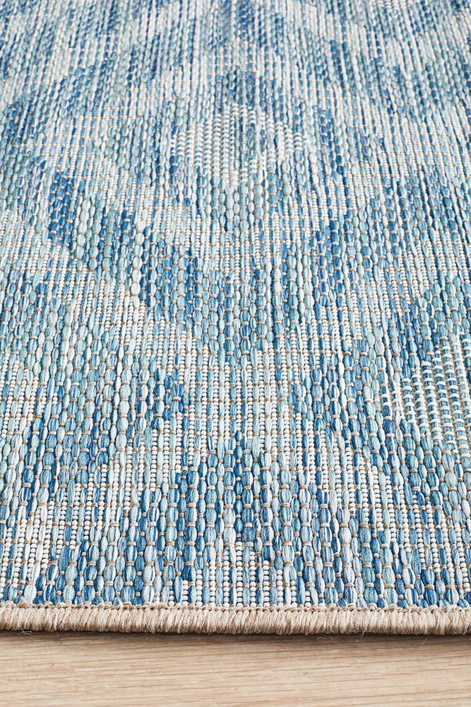 Rug Culture Terrace 5504 Blue Runner Rug