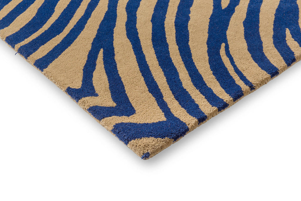 Brink & Campman Decor Groove Electric Blue 097708 Rug