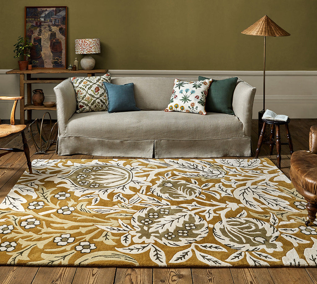 Morris & Co Elmcote Gold 127806 Rug