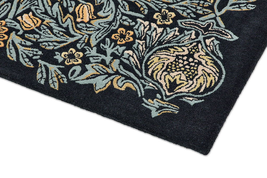 Morris & Co Bird Webb's Blue 128308 Rug