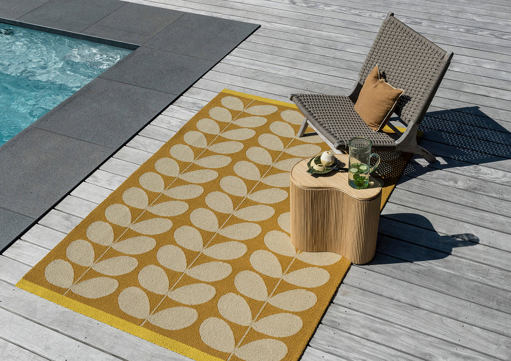 Orla Kiely Solid Stem Sunflower 463606 Outdoor Rug