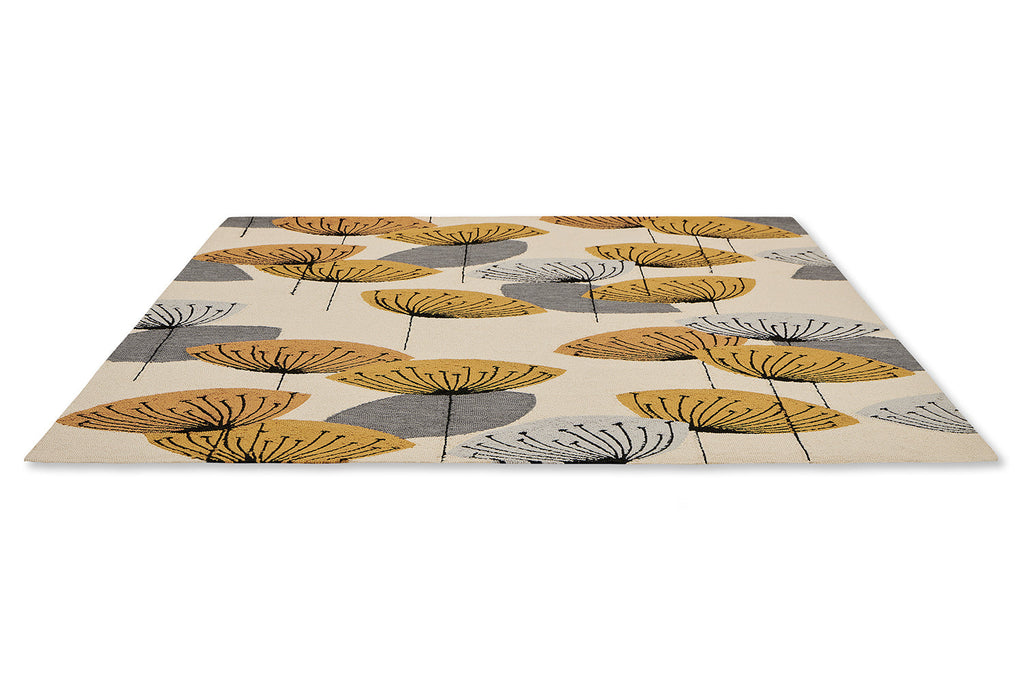 Sanderson Dandelion Clocks Ochre Outdoor 445803