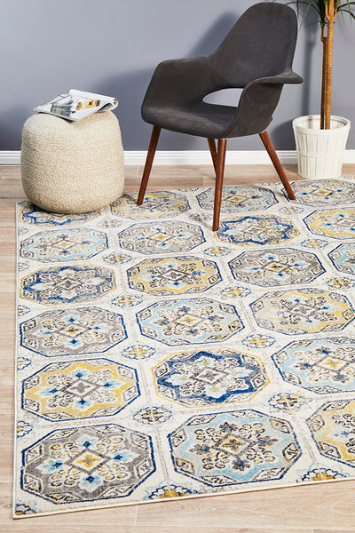 Babylon 204 Blue – Mega Rugs