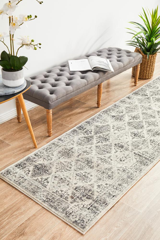 Century 999 Grey Runner Rug