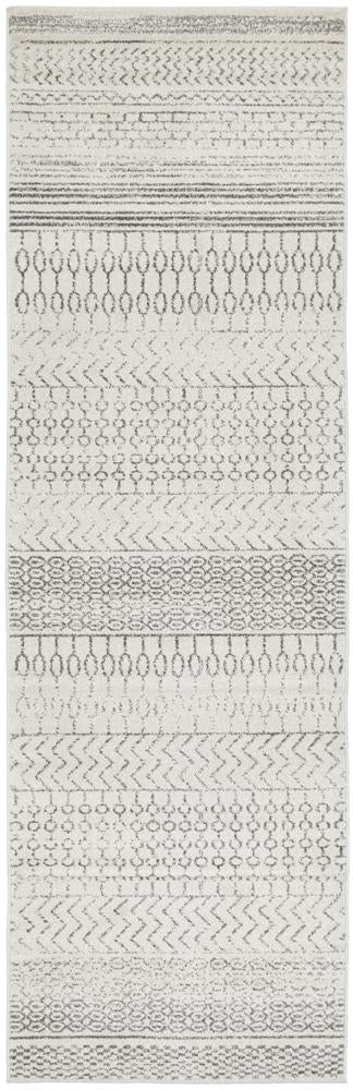 Chrome Harper Silver Rug