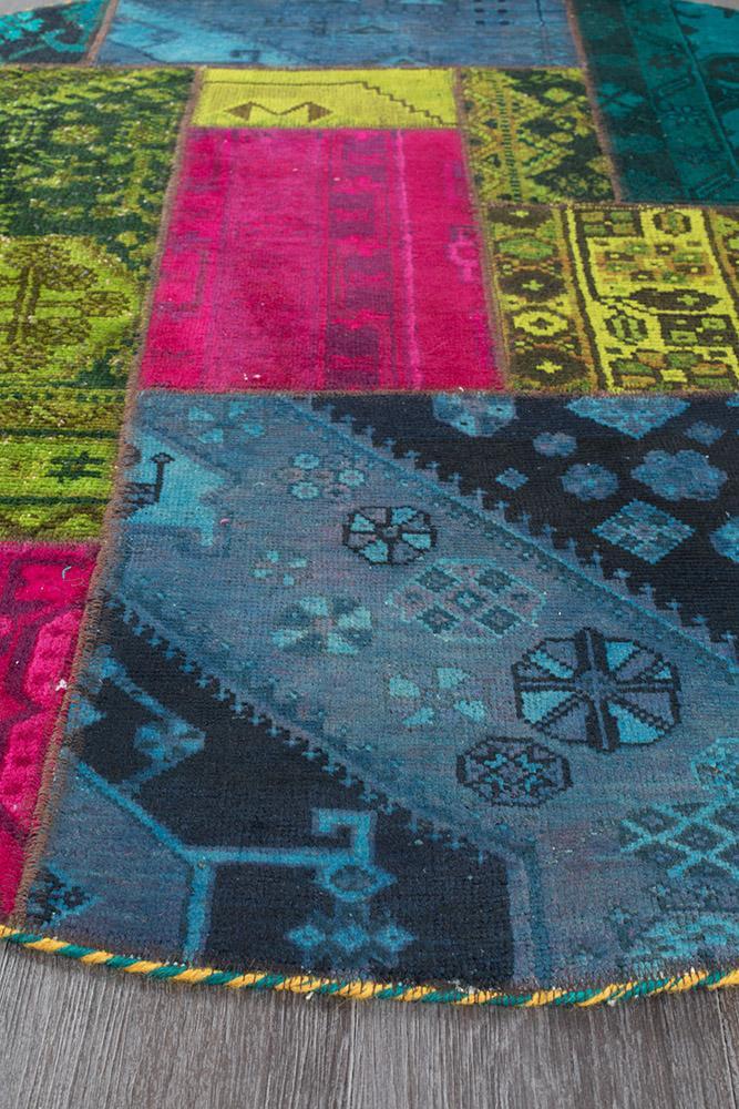 Persian Hand Knotted Patchwork - IR1379