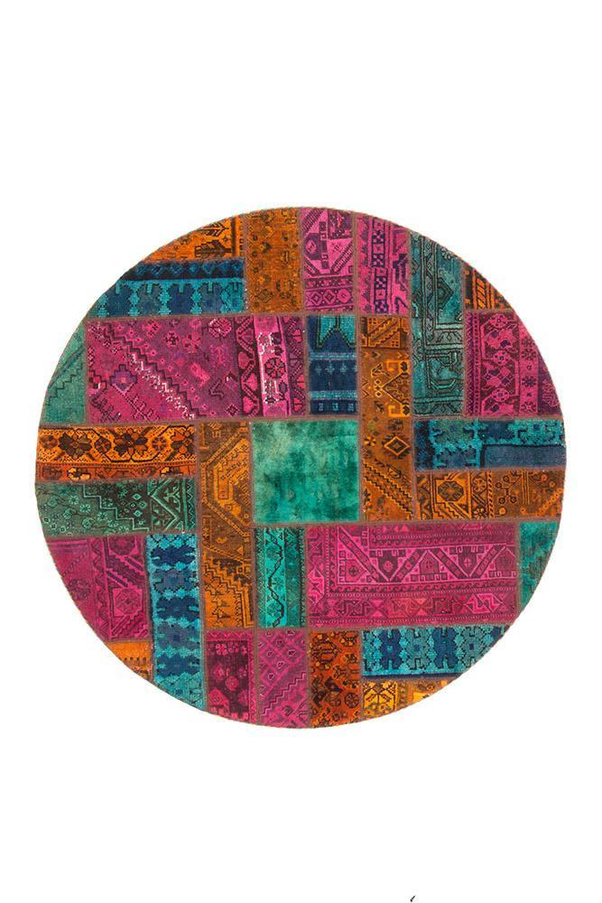 Persian Hand Knotted Patchwork - IR1381