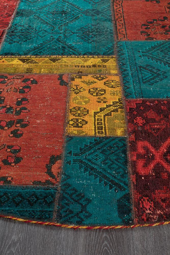 Persian Hand Knotted Patchwork - IR13100