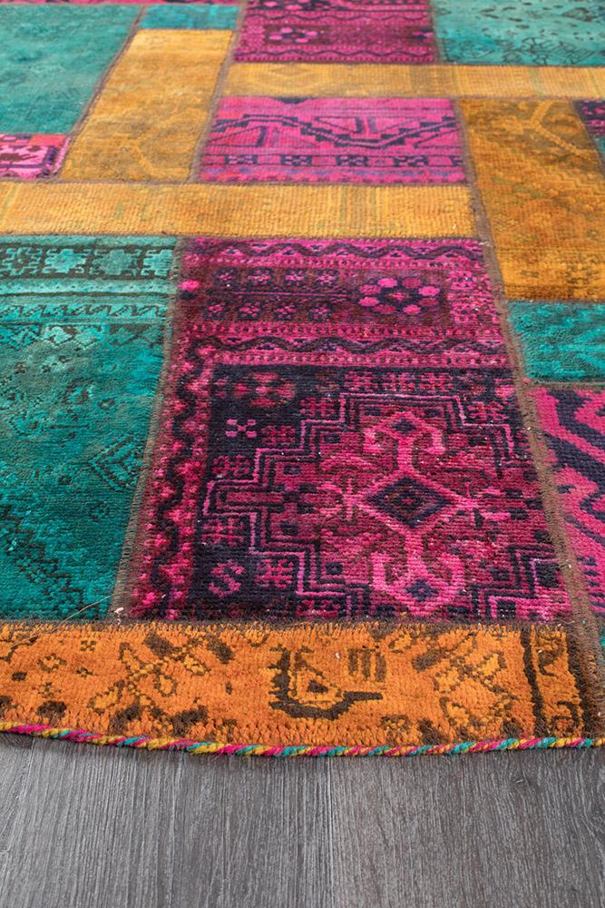 Persian Hand Knotted Patchwork - IR13104