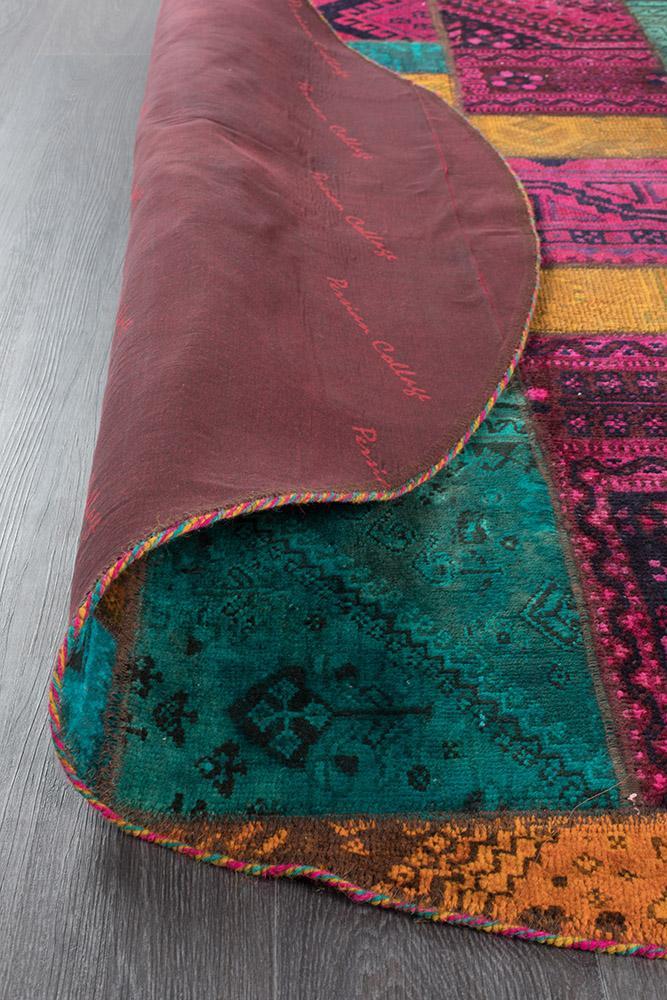 Persian Hand Knotted Patchwork - IR13104