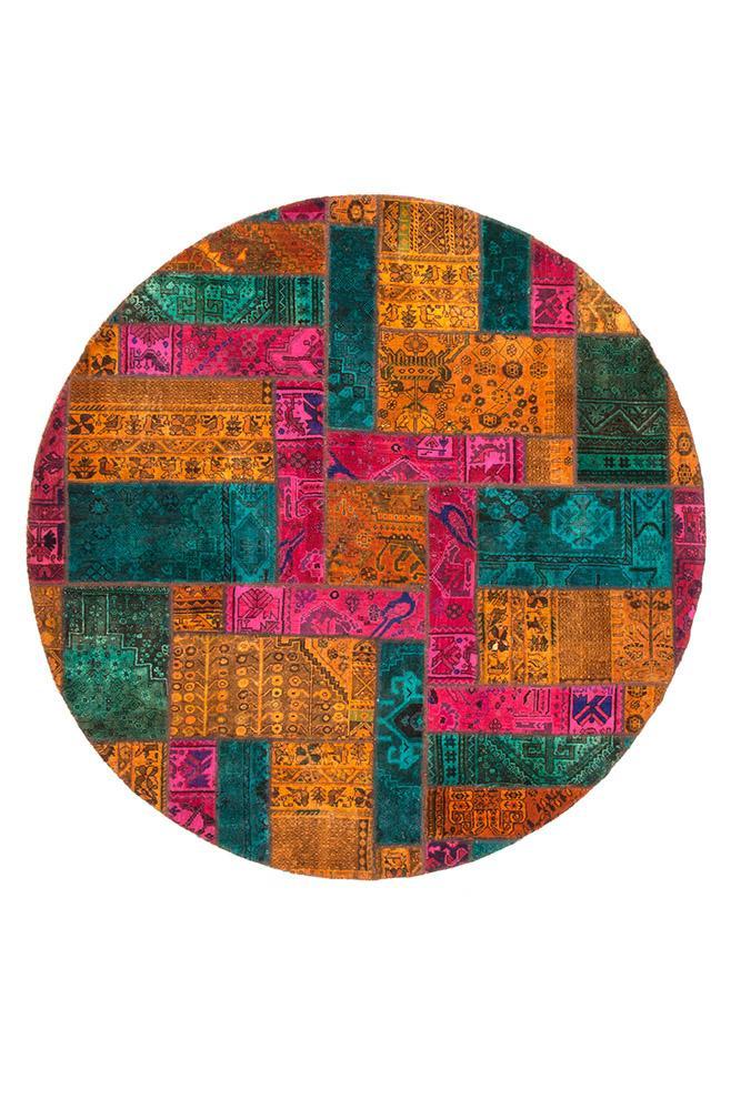 Persian Hand Knotted Patchwork - IR13105