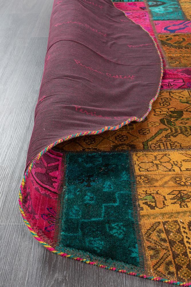 Persian Hand Knotted Patchwork - IR13105