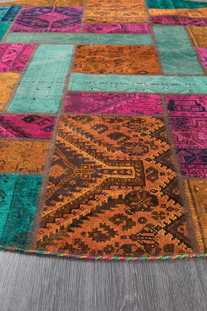 Persian Hand Knotted Patchwork - IR13106