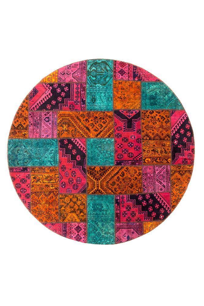 Persian Hand Knotted Patchwork - IR13108