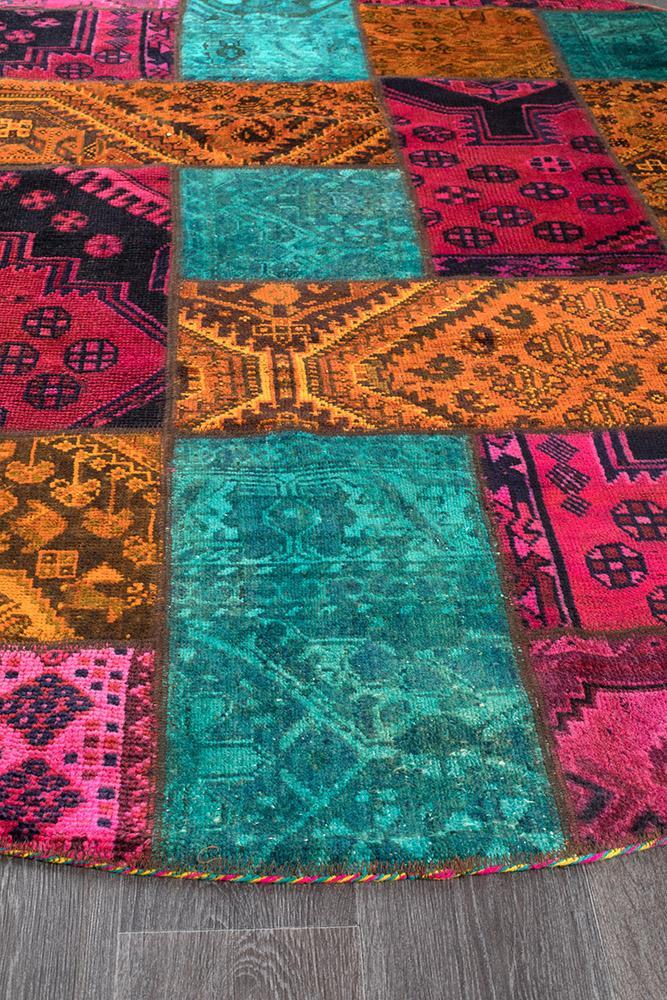 Persian Hand Knotted Patchwork - IR13108