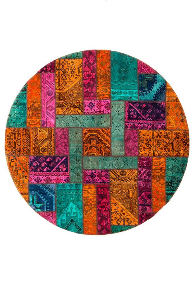 Persian Hand Knotted Patchwork - IR13109