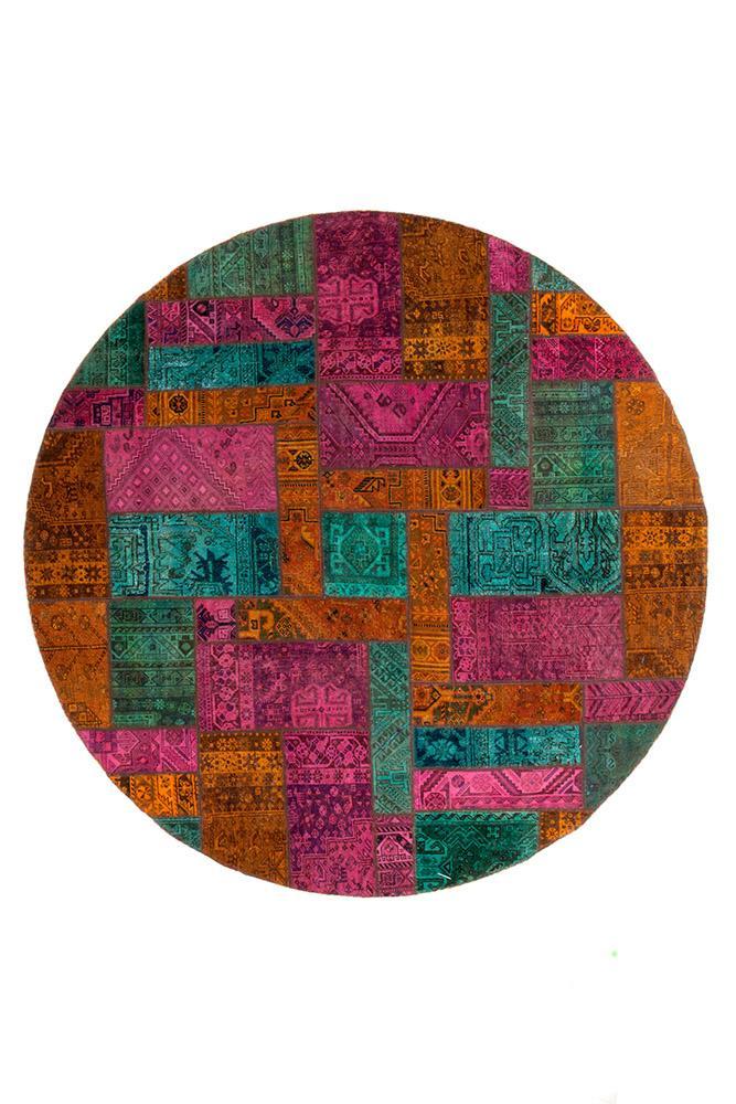 Persian Hand Knotted Patchwork - IR13116