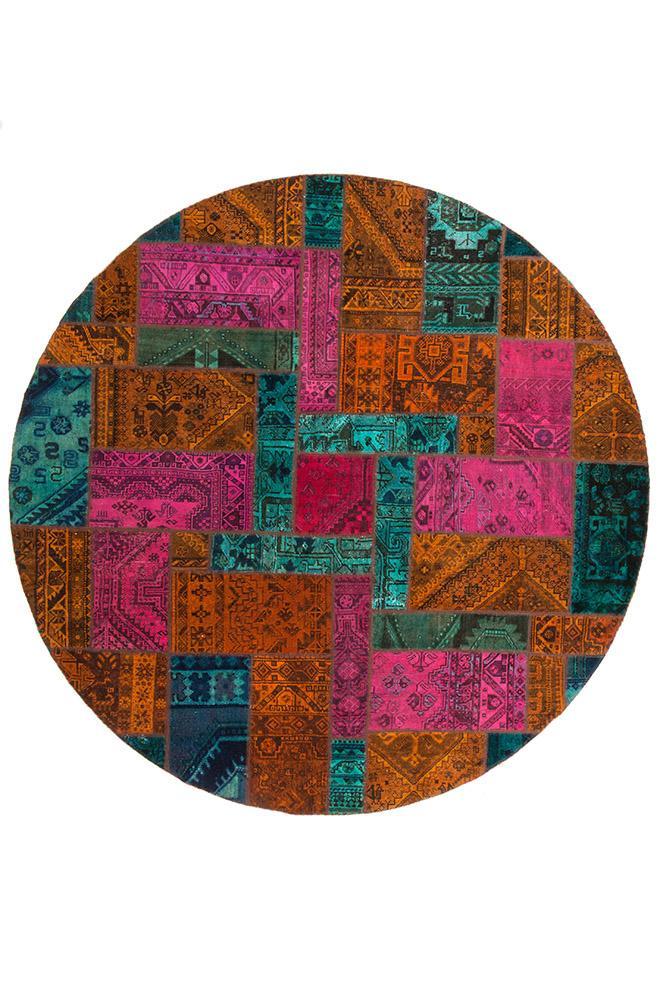 Persian Hand Knotted Patchwork - IR13117