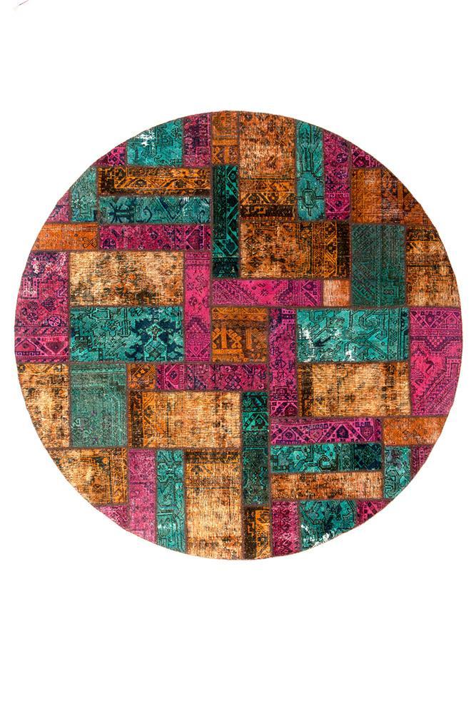 Persian Hand Knotted Patchwork - IR13118