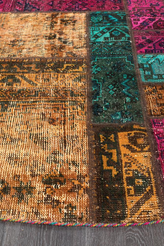 Persian Hand Knotted Patchwork - IR13118