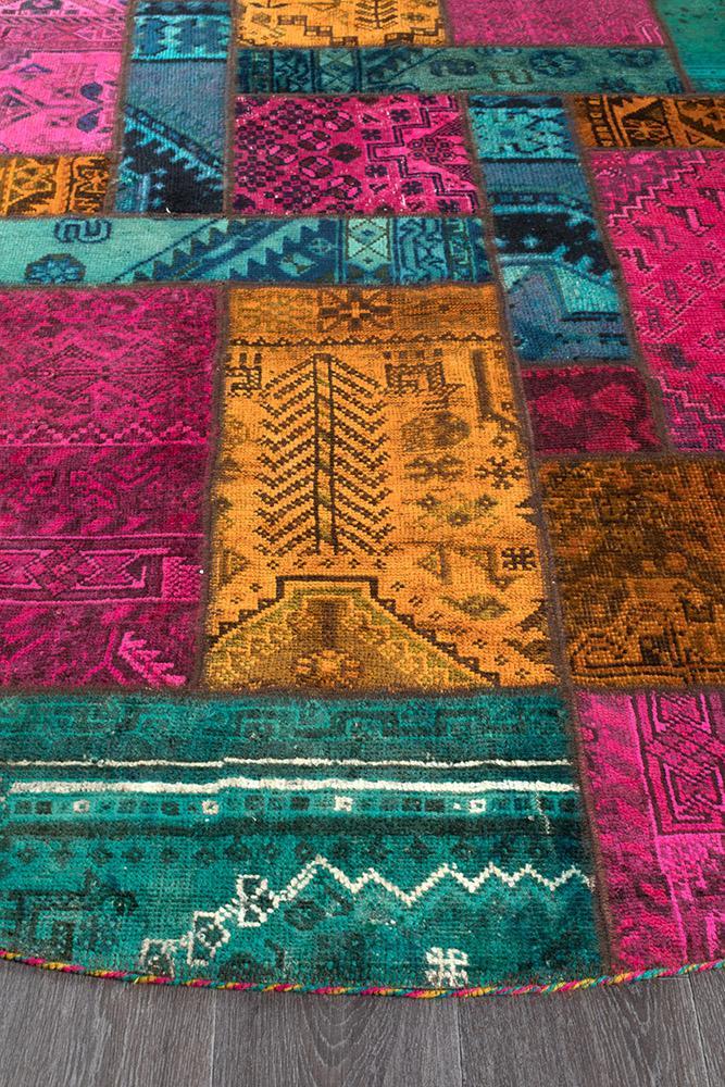 Persian Hand Knotted Patchwork - IR13119