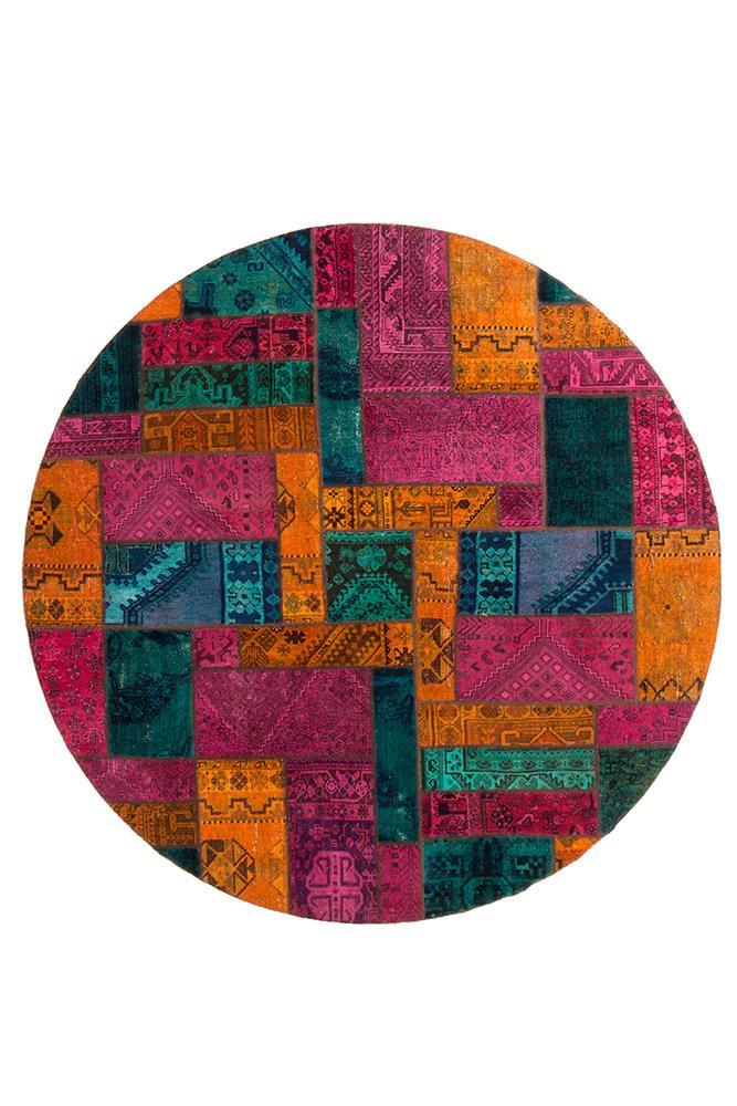 Persian Hand Knotted Patchwork - IR13121