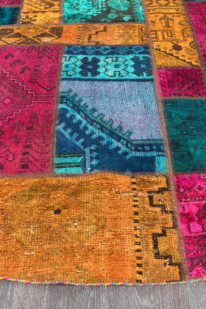 Persian Hand Knotted Patchwork - IR13121