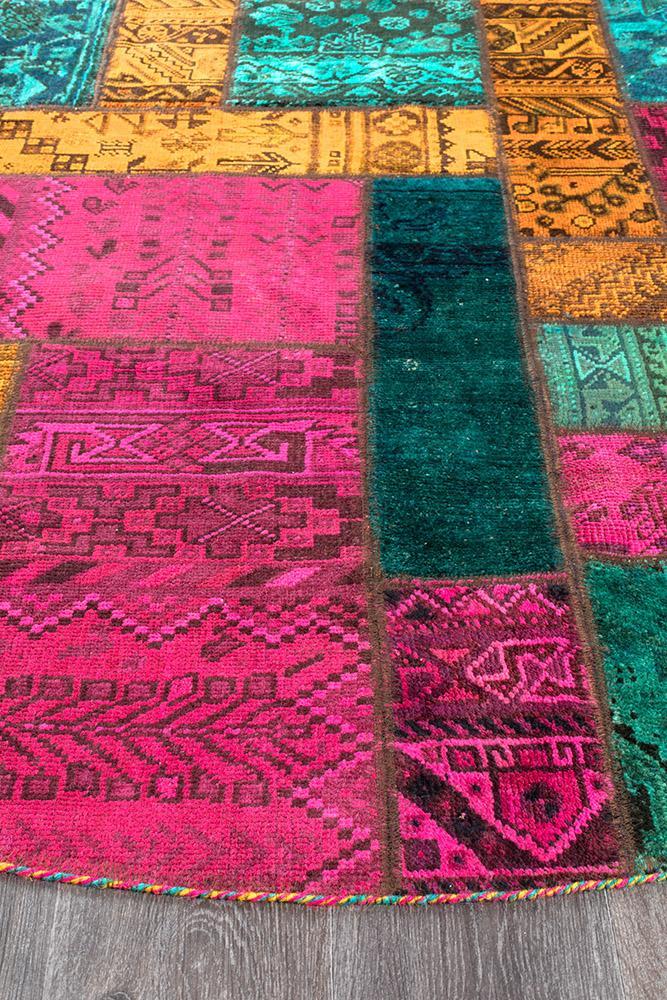 Persian Hand Knotted Patchwork - IR13122