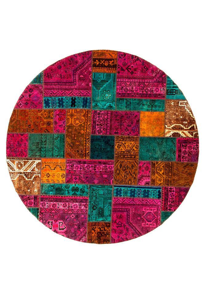 Persian Hand Knotted Patchwork - IR13123