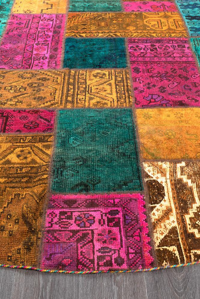 Persian Hand Knotted Patchwork - IR13123