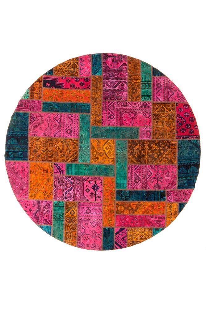 Persian Hand Knotted Patchwork - IR13124