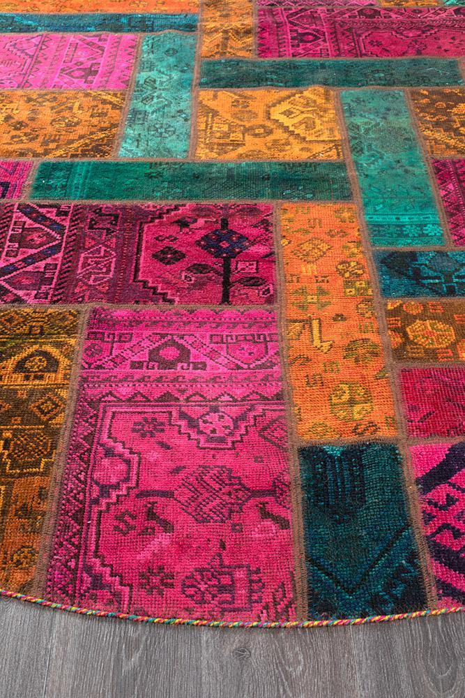 Persian Hand Knotted Patchwork - IR13124