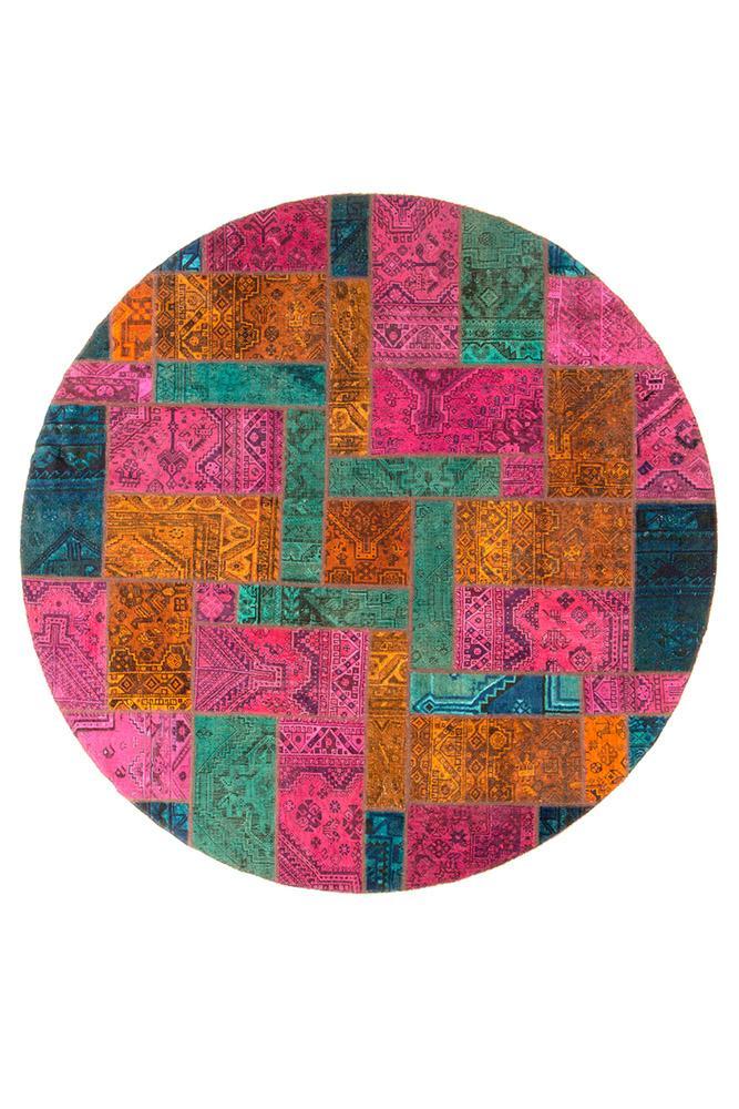 Persian Hand Knotted Patchwork - IR13125