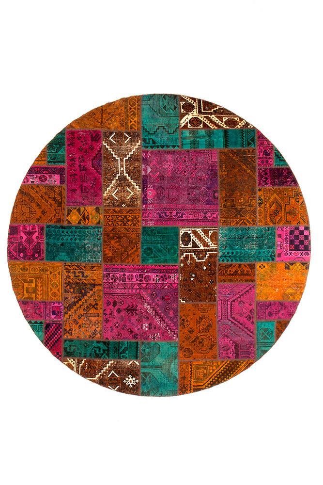 Persian Hand Knotted Patchwork - IR13127