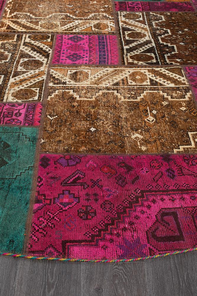 Persian Hand Knotted Patchwork - IR13128