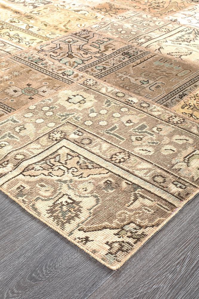 Persian Hand Knotted Patchwork - IR13145