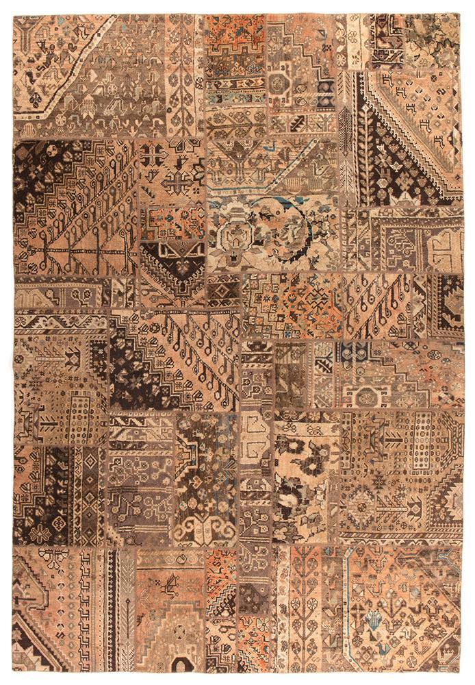 Persian Hand Knotted Patchwork - IR13159