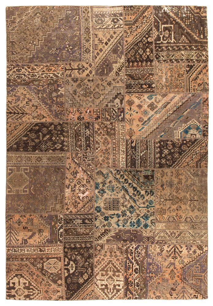 Persian Hand Knotted Patchwork - IR13161