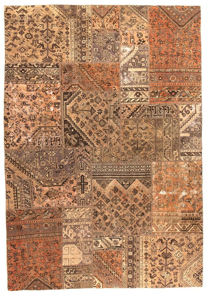 Persian Hand Knotted Patchwork - IR13163