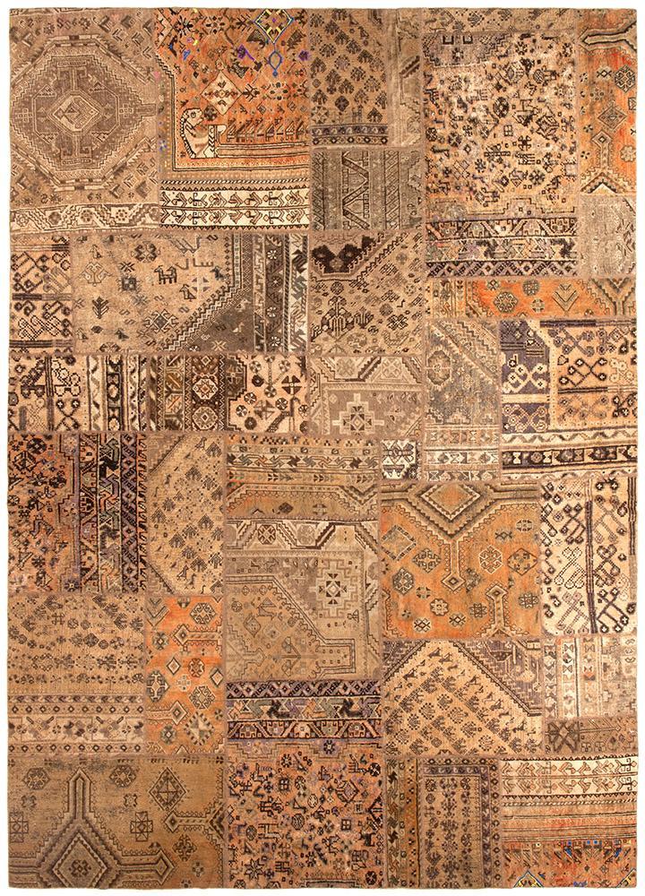 Persian Hand Knotted Patchwork - IR13178
