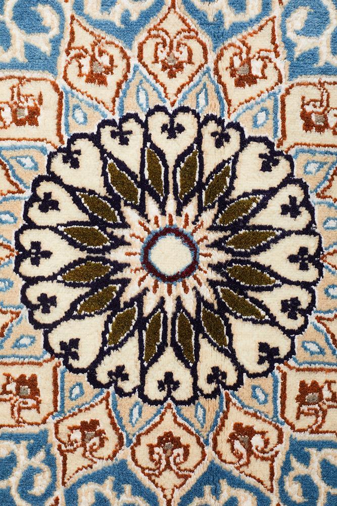 Hand Knotted Persian Naein - IR143