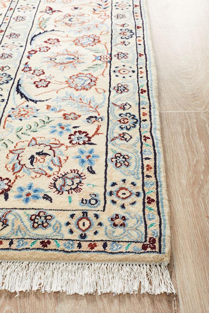Hand Knotted Persian Naein - IR146