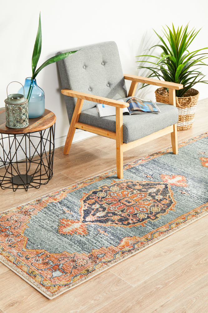 Legacy 862 Rust Runner Rug