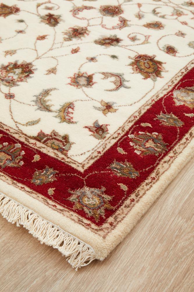 Hand Knotted Narayan Indian Fine Wool 608X76cm Rug