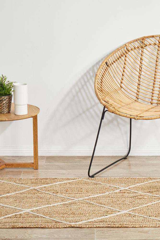 Noosa 222 Natural Runner Rug