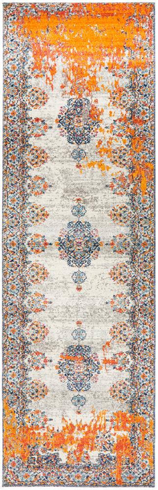 Radiance 555 Bone Runner Rug