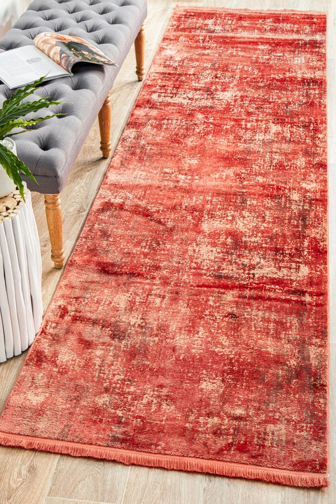 Reflections 101 Coral Runner Rug