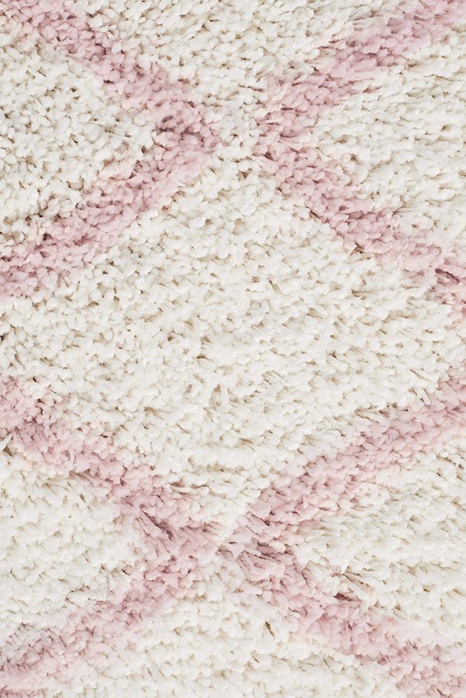 Saffron 11 Pink Runner Rug