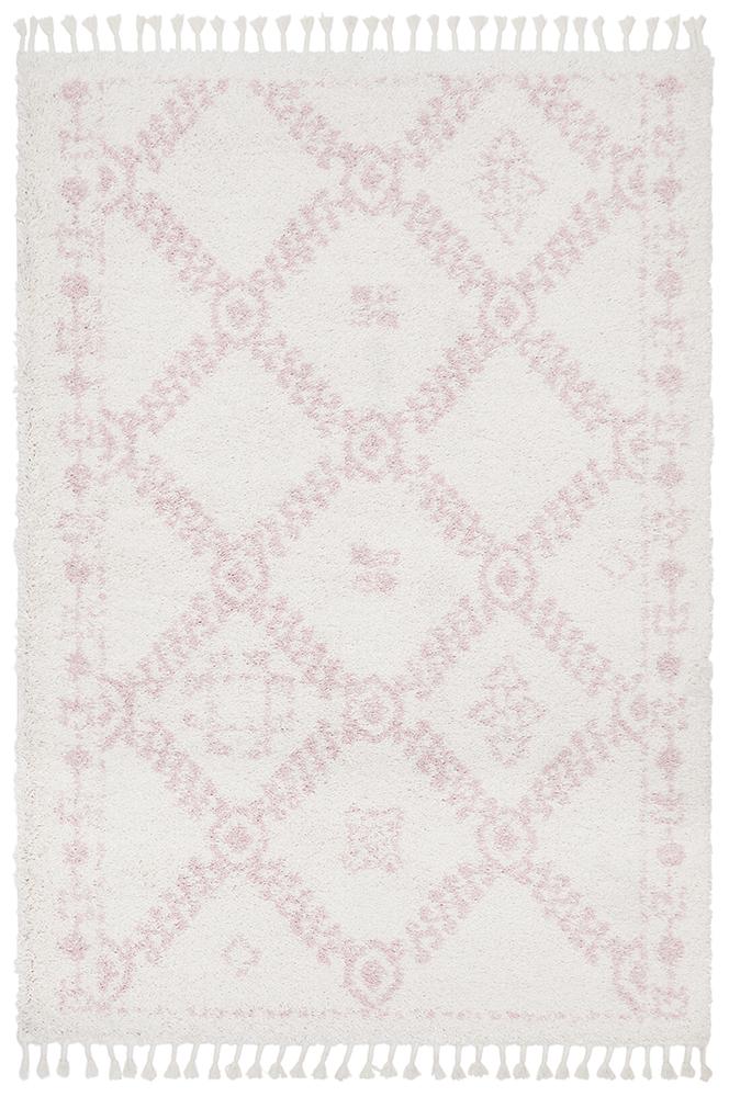 Saffron 33 Pink Rug